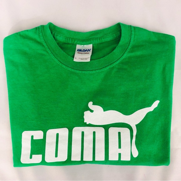 Gildan Green Novelty T Shirt - Picture 2 of 16